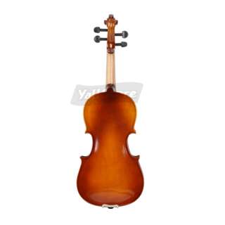 size Natural Acoustic Violin + Case+ Bow + Rosin Brand New  