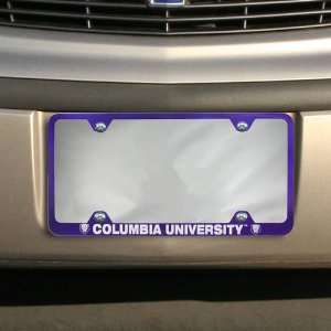  NCAA Columbia University Lions Royal Blue Engraved License 