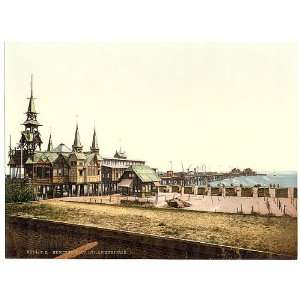   Pier,Strandbucke,Heringsdorf,Mecklenburg,Germany,1890s