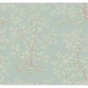   Serene Meadow Trees Wallpaper by York Wallcoverings