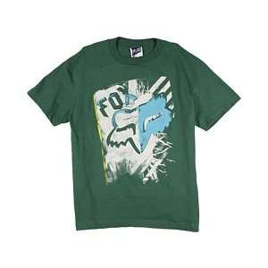  Fox Racing Youth Difference T Shirt   Youth Small/Green 