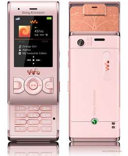 NEW UNLOCKED SONY ERICSSON W595 3MP 3G Cell T MOBILE PHONE Pink  