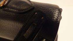 Authentic Hermes Kelly 35 cm Black Clemence Gold Hardware Mint No 