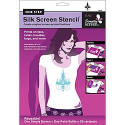   Simply Screen Chandelier Silk Screen Stencil  