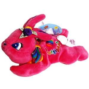   Prettipaws the Pink Bunny   Lisa Frank Beanie Plush 