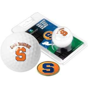  Syracuse Orange Logo Golf Ball and Ball Marker Sports 