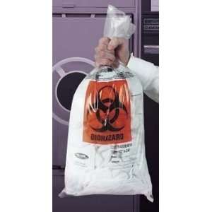  VWR Autoclavable Biohazard Bags, 1.5 mil 14220 008 Clear Bags 