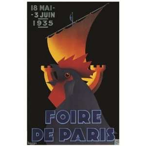  Foire De Paris   Poster by Bourgis (18x24)