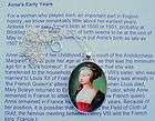 Anne Boleyn altered art necklace pendant Tudors Royality jewelry