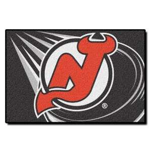  New Jersey Devils NHL Rug   20 x 30