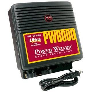Power Wizard PW6000 ULTRA Low Impedance 100 Mile Electric Fence 