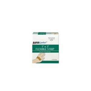  Rapid Comfort Flexible Fabric Bandages, 3/4X3 IN, 100/BX 