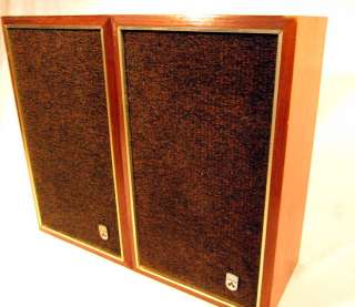 Vintage Grundig RB 25G 2 Way Bookshelf Speaker System Speakers 20W 8 