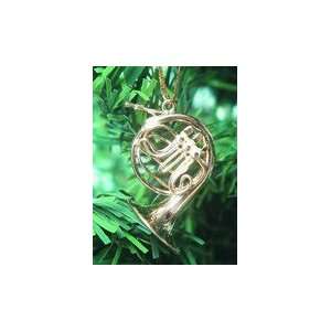  French Horn Christmas Ornament Musical Instruments
