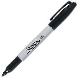 Sharpie Fine Point Permanent Black Markers (Pack of 48)   