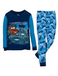 disney cars 2 finn mcmissile and mater boys 2pc pajamas set size 2