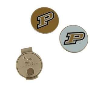 Purdue Boilermakers Golfers Hat Clip and Ball Markers NCAA College 