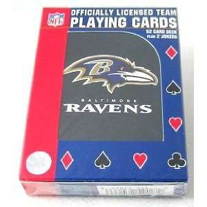  BALTIMORE RAVENS LOGO PLAYING CARDS NFL POKER DECK Sports 