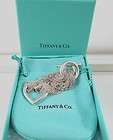 TIFFANY & CO Sterling Multi 10 STRAND HEART TOGGLE Bra