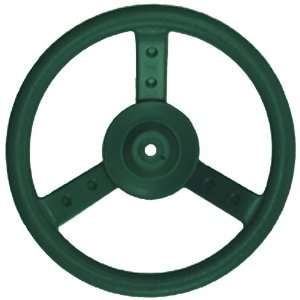 Eastern Jungle Gym Plastic Steering Wheel   Green Toys 