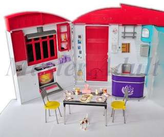 Huge 25 House Set for Barbie with sound & lighting effect, 50+pc 