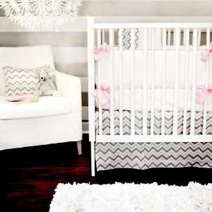  Peace, Love & Pink Crib Bedding Set Baby