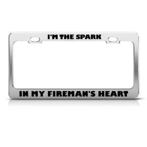  IM Spark In My FiremanS Heart Career Profession license 