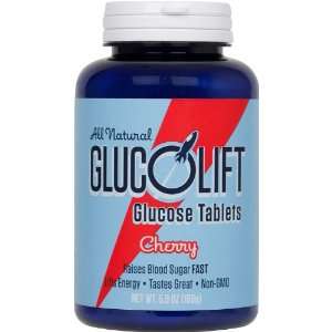   GlucoLift All Natural Glucose Tablets Cherry