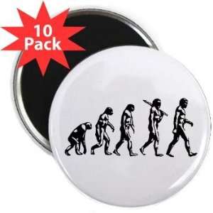  The Evolution of Man 2.25 Magnet (10 Pack) Everything 