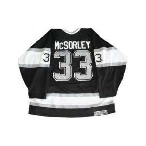  Marty McSorley Autographed/Hand Signed Replica Jersey (Los 