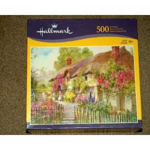  Country Cottages Hallmark 500 Piece Puzzle Toys & Games