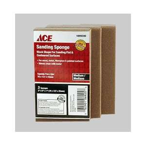  Pk/3 x 3 Ace Block Sanding Sponge (1099290)