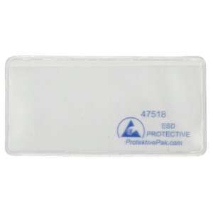 Protektive Pak 47518 ESD Static Dissipative Document Holder, 4 Length 