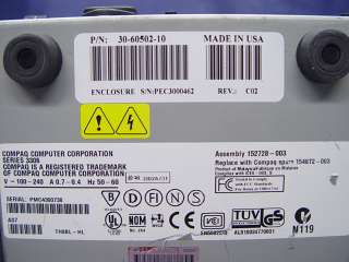 Compaq Tape Drive Series 3306 40/80GB DLT SCSI 152728 003 154872 003 