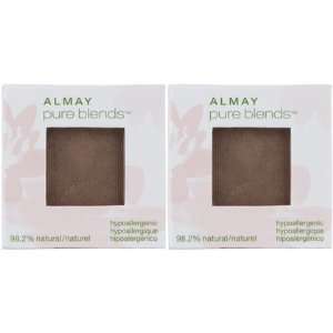  Almay Pure Blends Eyeshadow, Cocoa (205), 2 ct (Quantity 
