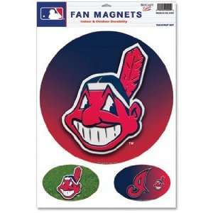  Cleveland Indians Car Magnet Set