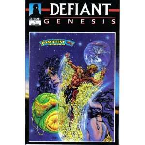   Defiant Genesis No. 1 Comicfest 93 Philadelphia Jim Shooter Books