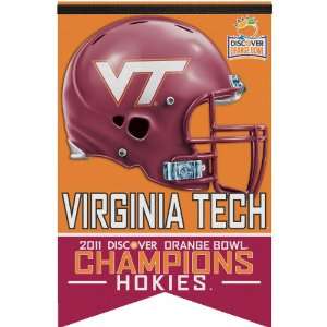  Wincraft Virginia Tech Hokies Orange Bowl Champion 17X26 
