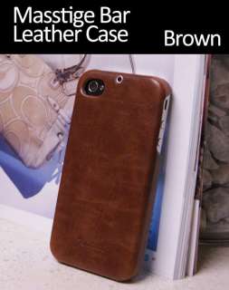 Zenus Masstige Bar Leather Case for iphone 4  