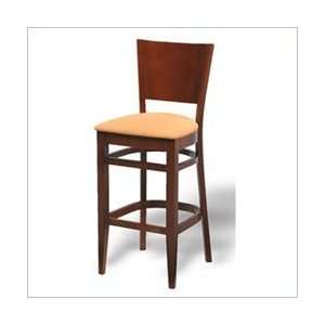  Vinyl   Naugahyde Paprika Grand Rapids Chair Wood Solid 