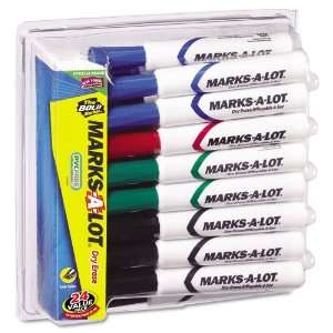  Marks A Lot® Desk Style Dry Erase Markers, Chisel Tip 