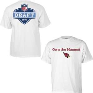 Reebok Arizona Cardinals 2009 Draft T Shirt  Nfl Shop Exclusive Size 
