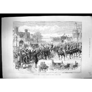  1882 Royal Wedding Queen Procession St. Georges Chapel 