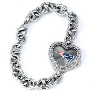    New England Patriots NFL Ladies Heart Series Watch 