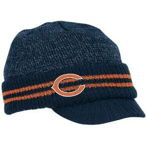  Reebok Chicago Bears Sideline Player 2nd Season Visor Knit Hat One 