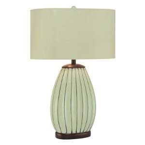  Ambience 10302 0 Accent Lamp 1 150 W Celadon w/Chocolate 