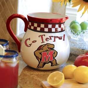   of Maryland Terrapins Ceramic Drink Pitcher