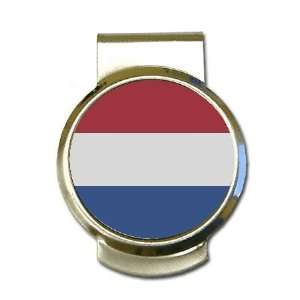 Netherlands Flag Money Clip