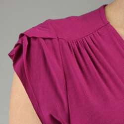 Tammy Mars Womens Tulip Sleeve Wrap Dress  