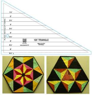   quilting 882160001a the 120 degree triangle creates stunning designs